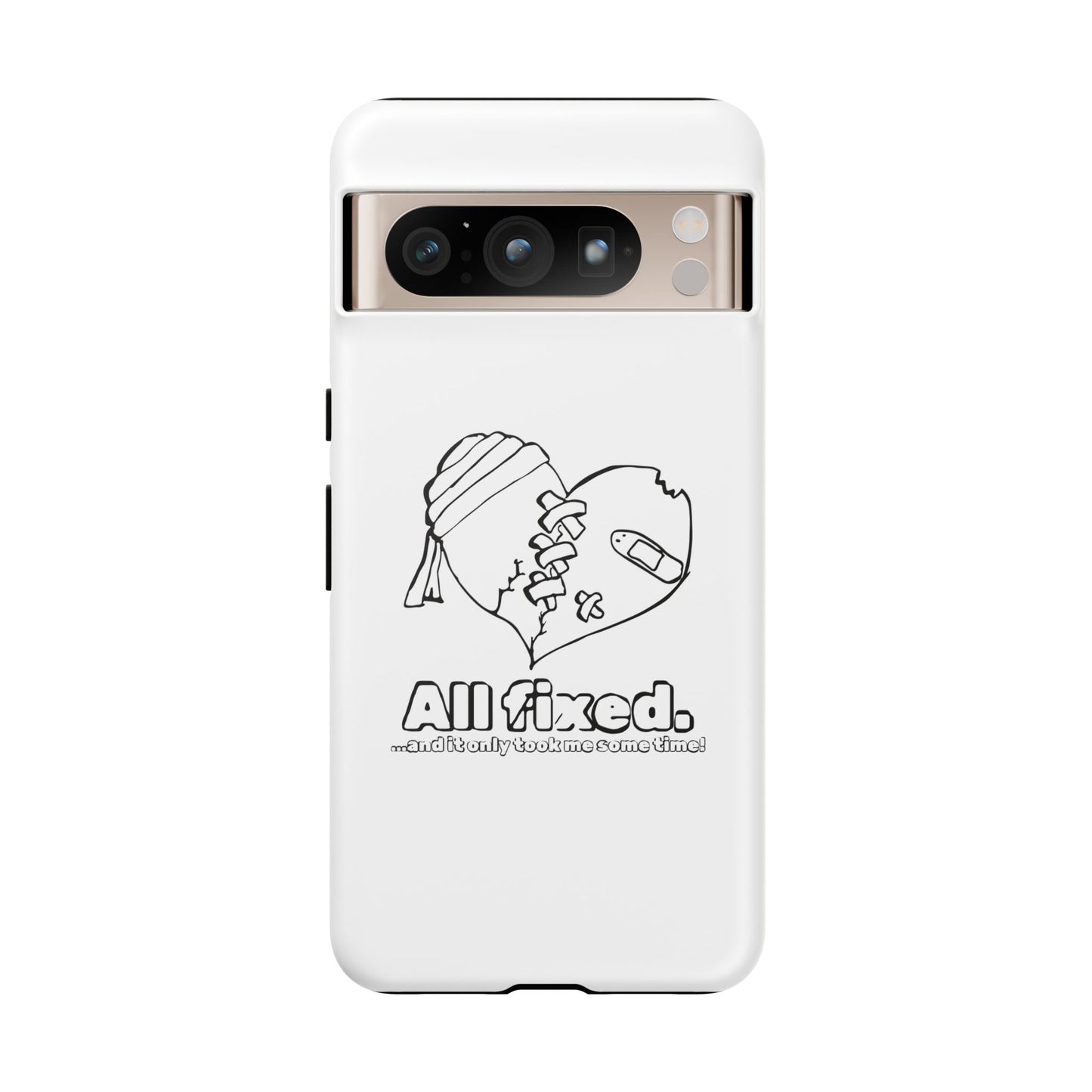 Tough Cases-Google Pixel cases- All Fixed-Brocken Heart