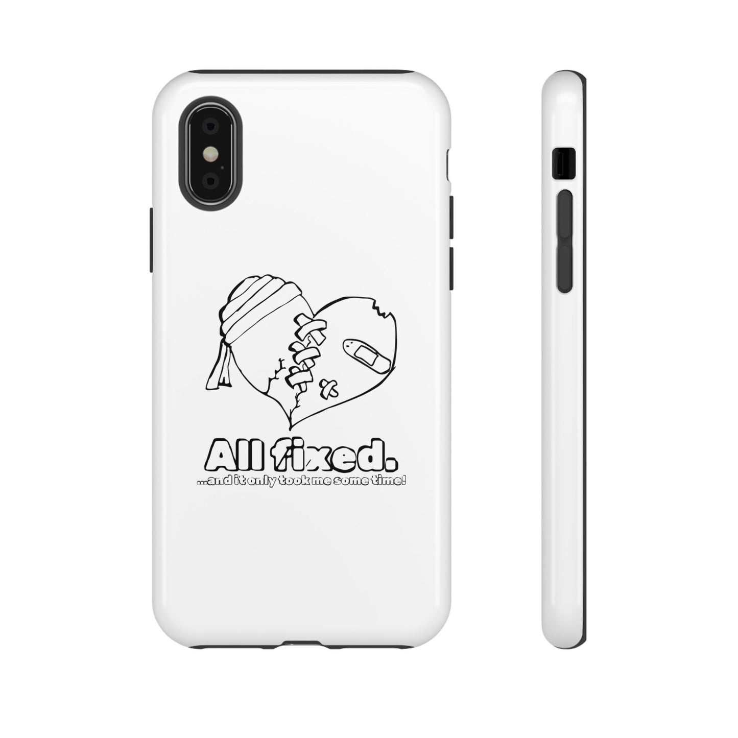 Tough Cases-iPhone cases-  All Fixed-Brocken Heart