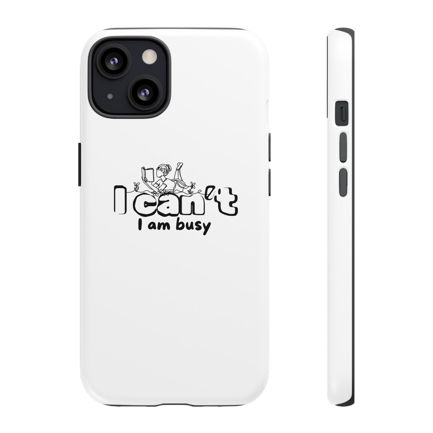 Tough Cases-iPhone cases- I can't aim busy