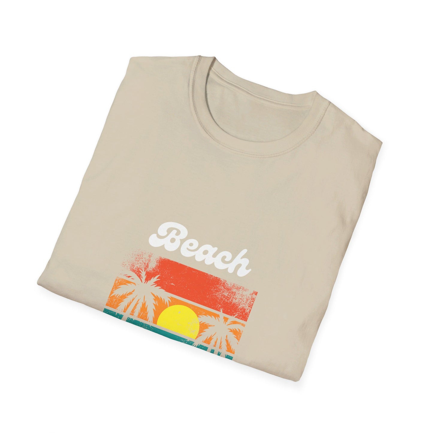 Unisex Softstyle Summer Beach time t-shirt