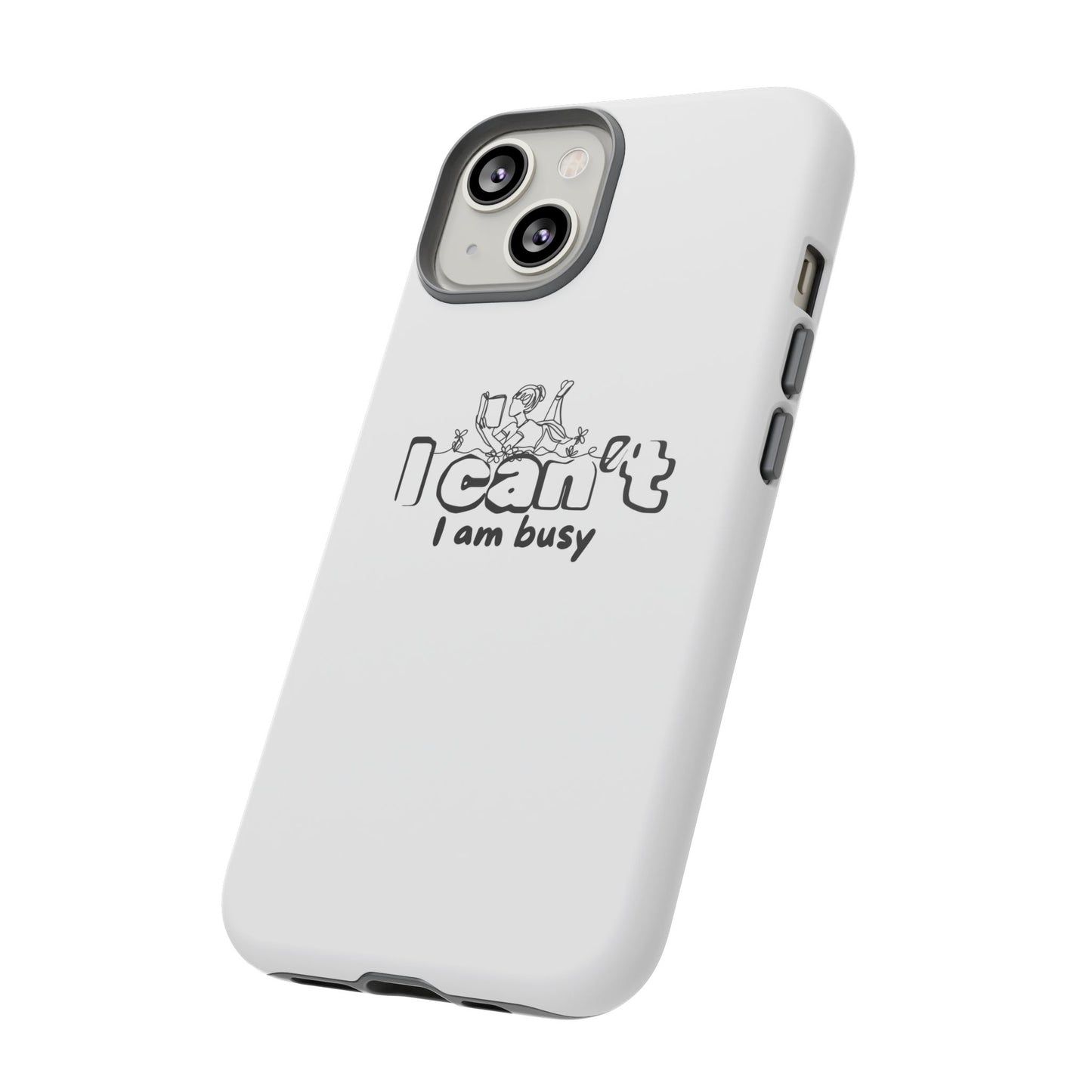 Tough Cases-iPhone cases- I can't aim busy