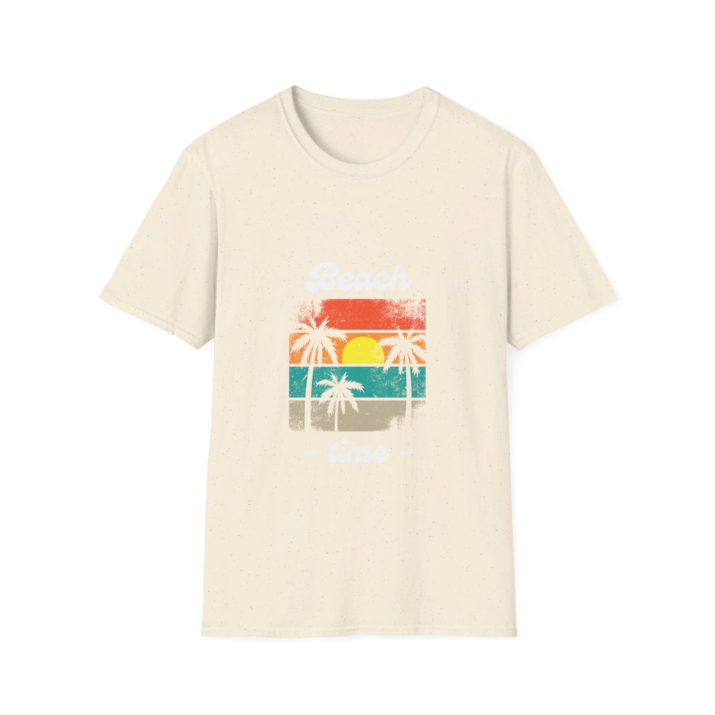 Unisex Softstyle Summer Beach time t-shirt