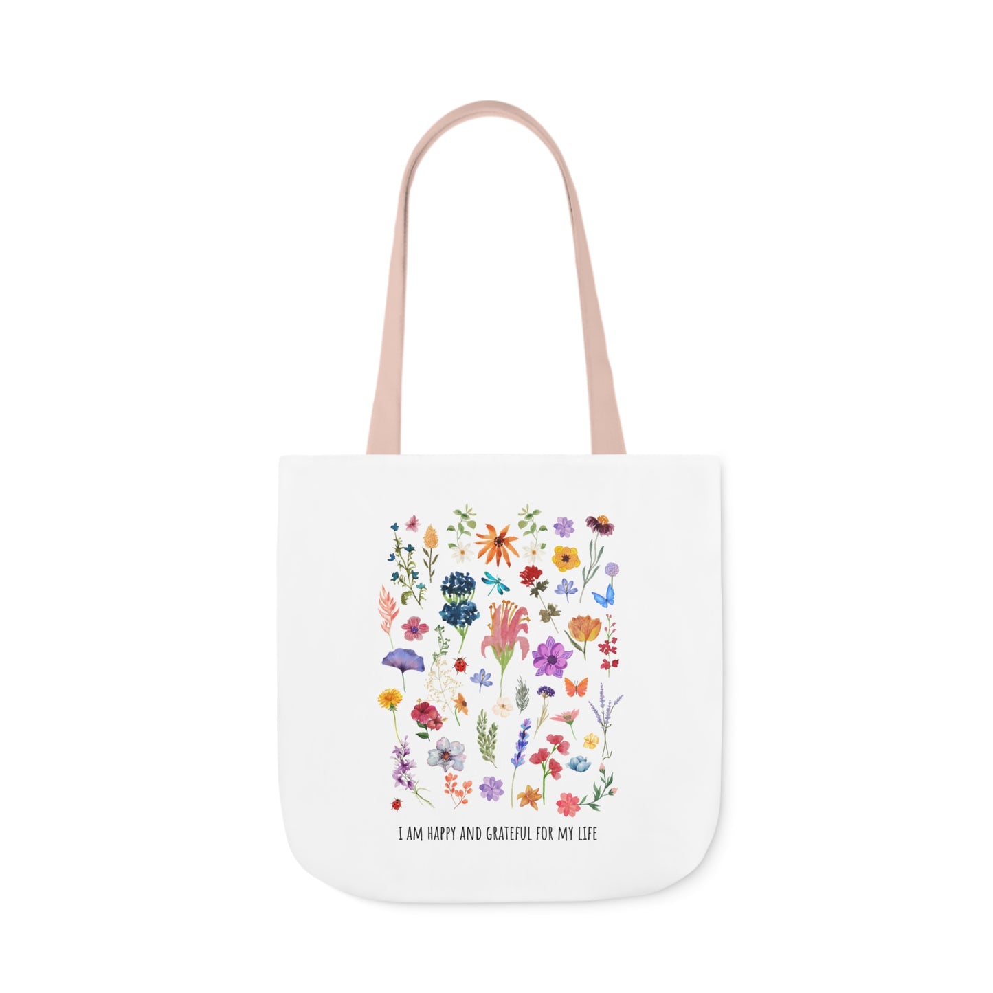 Canvas Tote Flowers