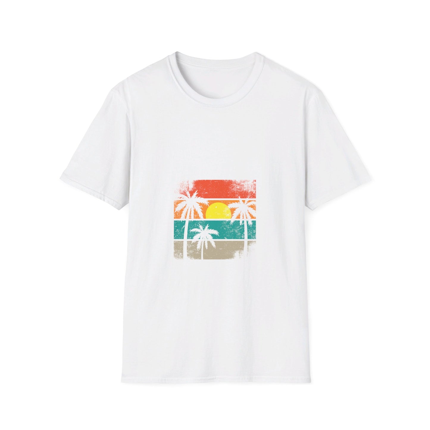 Unisex Softstyle Summer Beach time t-shirt