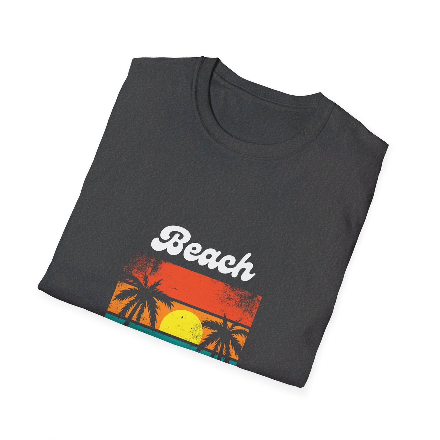 Unisex Softstyle Summer Beach time t-shirt