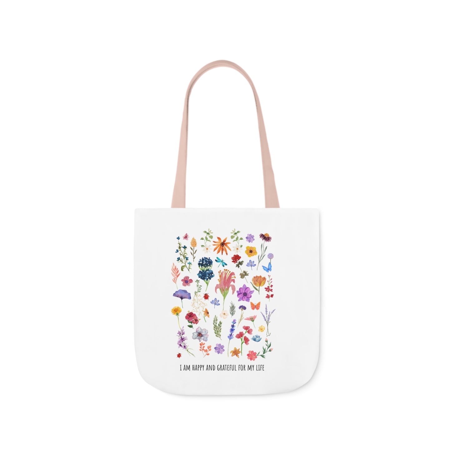 Canvas Tote Flowers