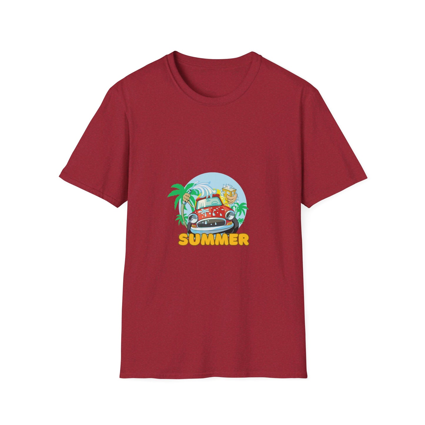 Unisex Softstyle Summer car-time t-shirt