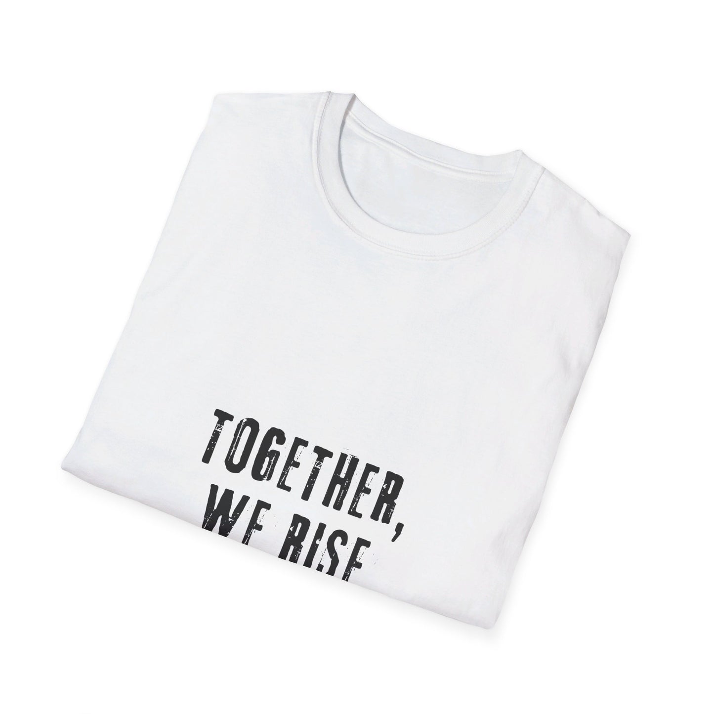 Together we rise above hate-peace shirt