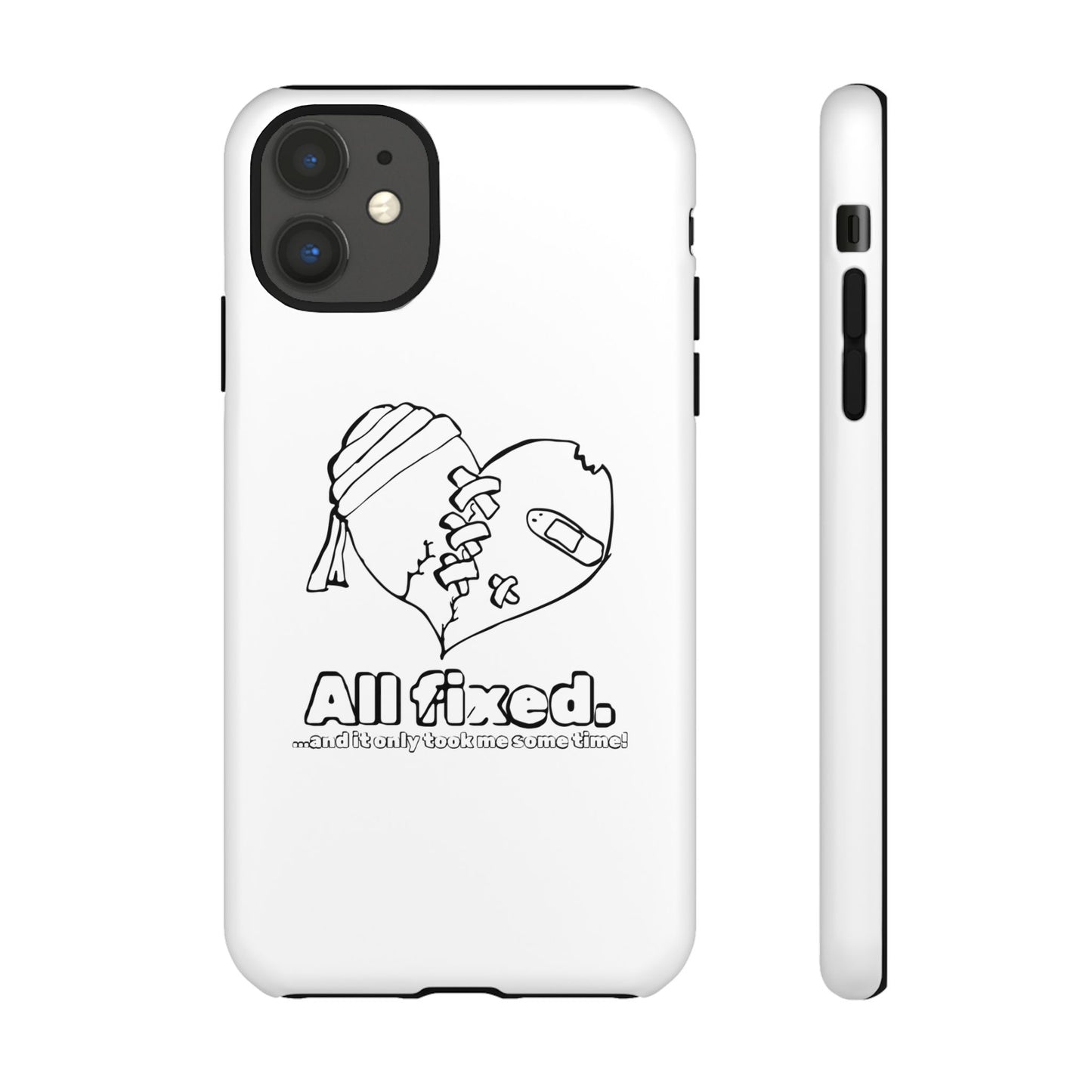 Tough Cases-iPhone cases-  All Fixed-Brocken Heart