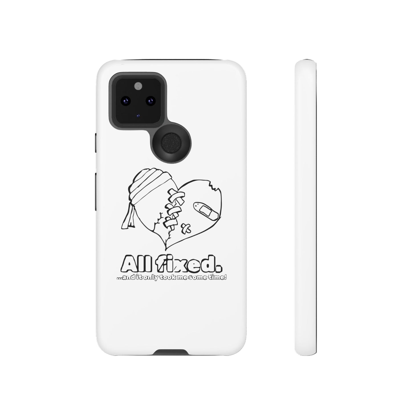 Tough Cases-Google Pixel cases- All Fixed-Brocken Heart