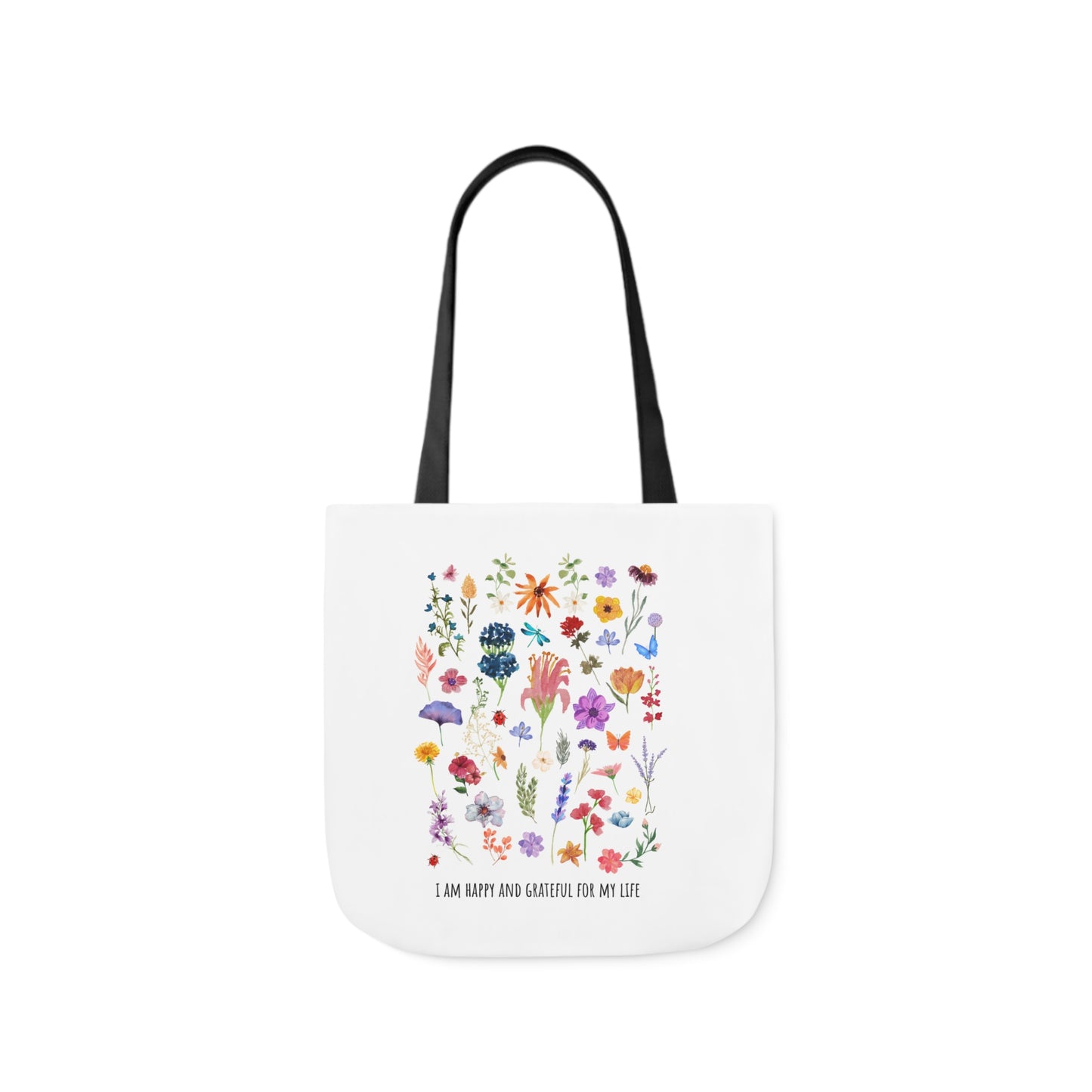 Canvas Tote Flowers