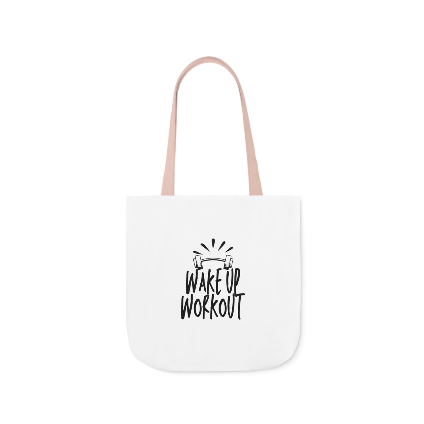 Canvas Tote-Wake up Work up