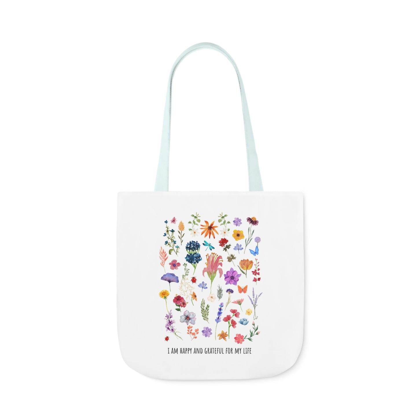 Canvas Tote Flowers