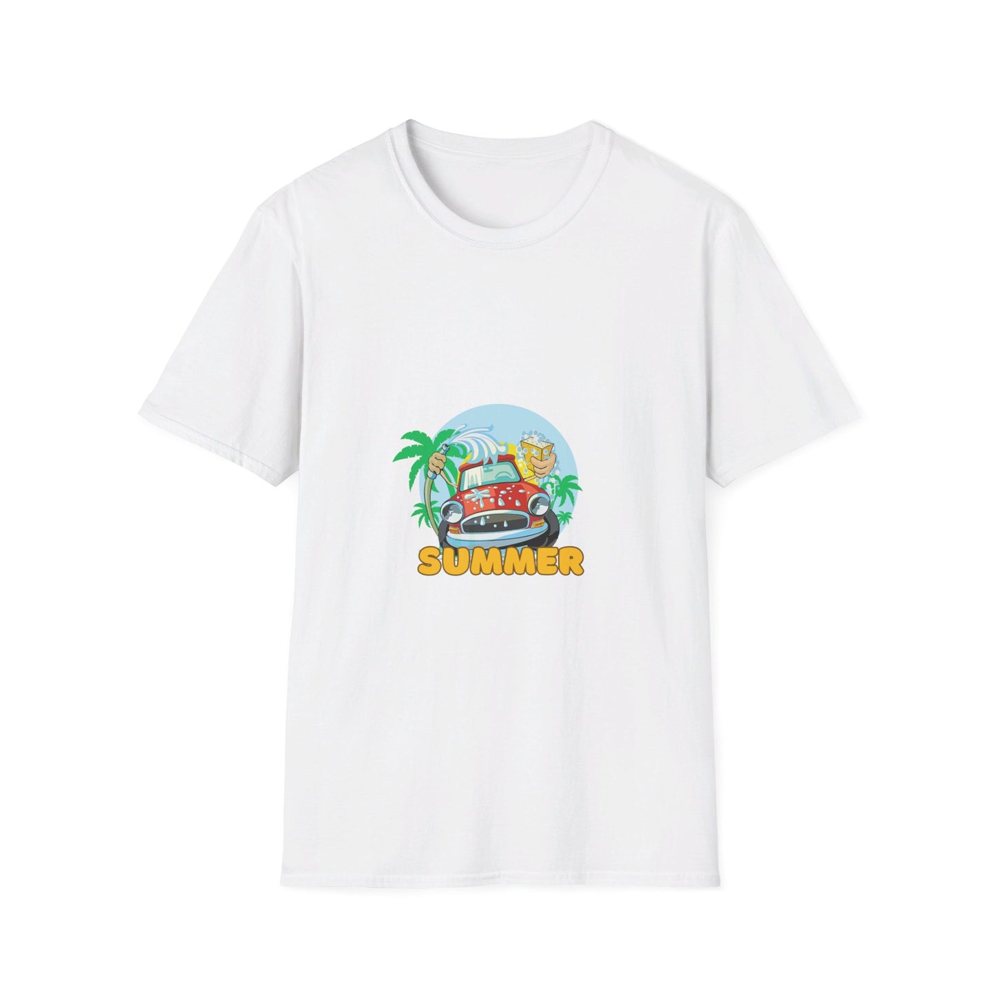 Unisex Softstyle Summer car-time t-shirt