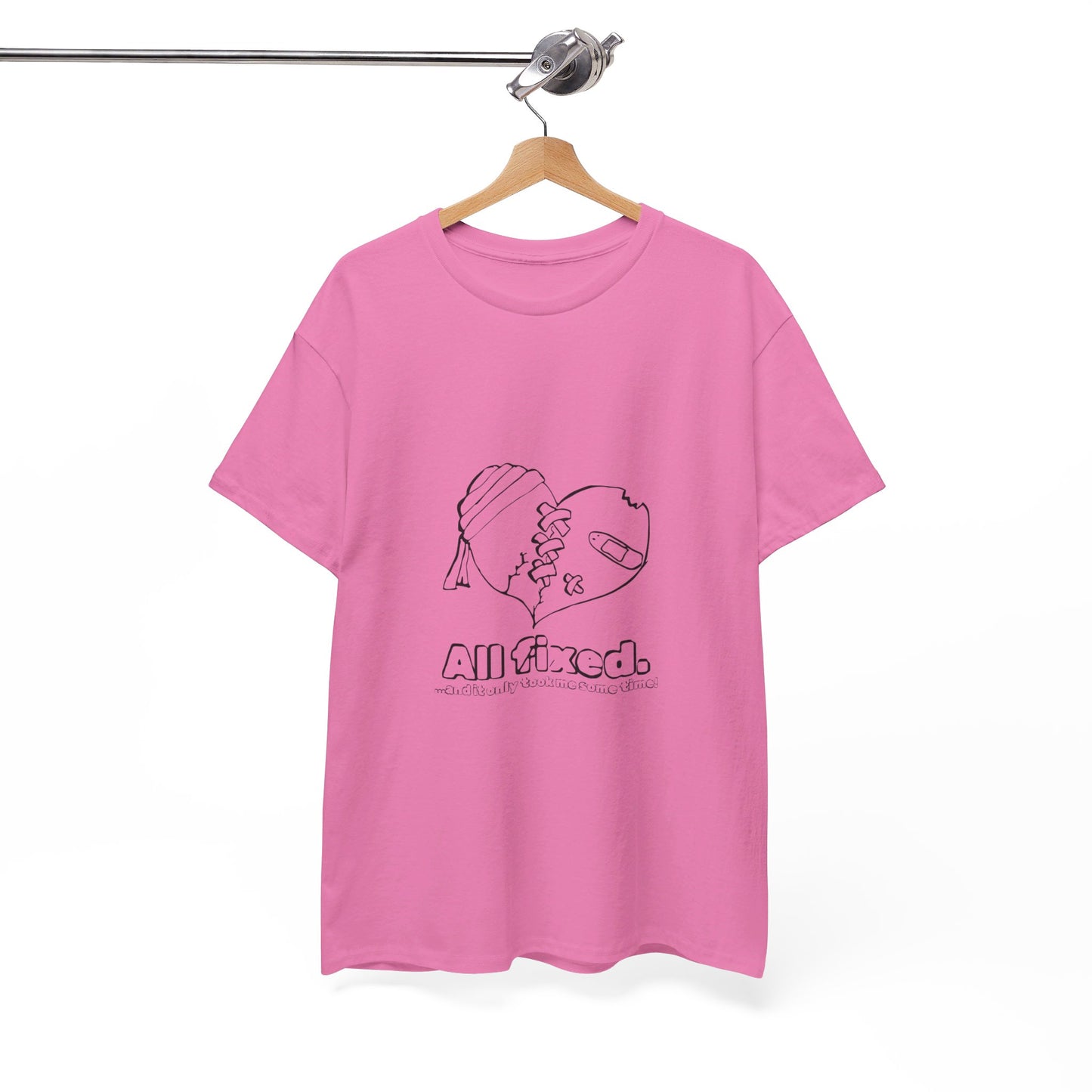 Copy of Unisex Heavy Cotton Tee - Just leaving best life-Busy girl- reading a book-relaxing-Cool girls t-shirt