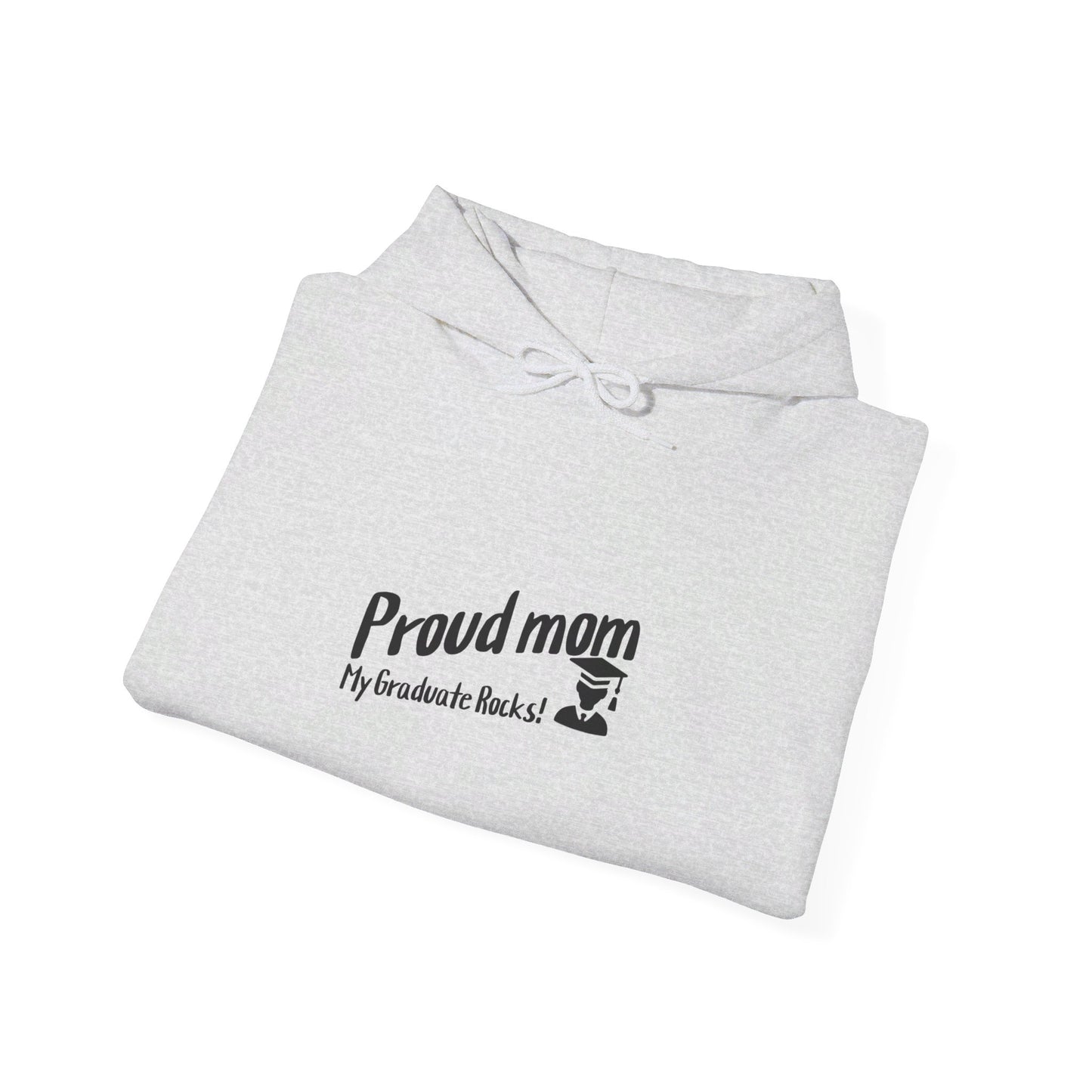 Unisex Heavy Blend™ Hooded Sweatshirt-Proud mom of graduate