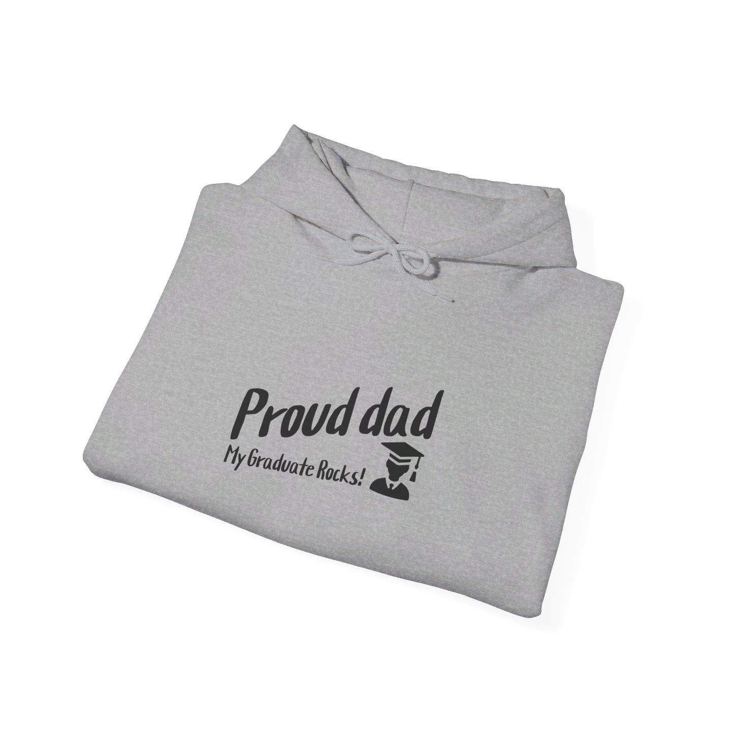 Unisex Heavy Blend™ Hooded Sweatshirt- Proud dad of graduate