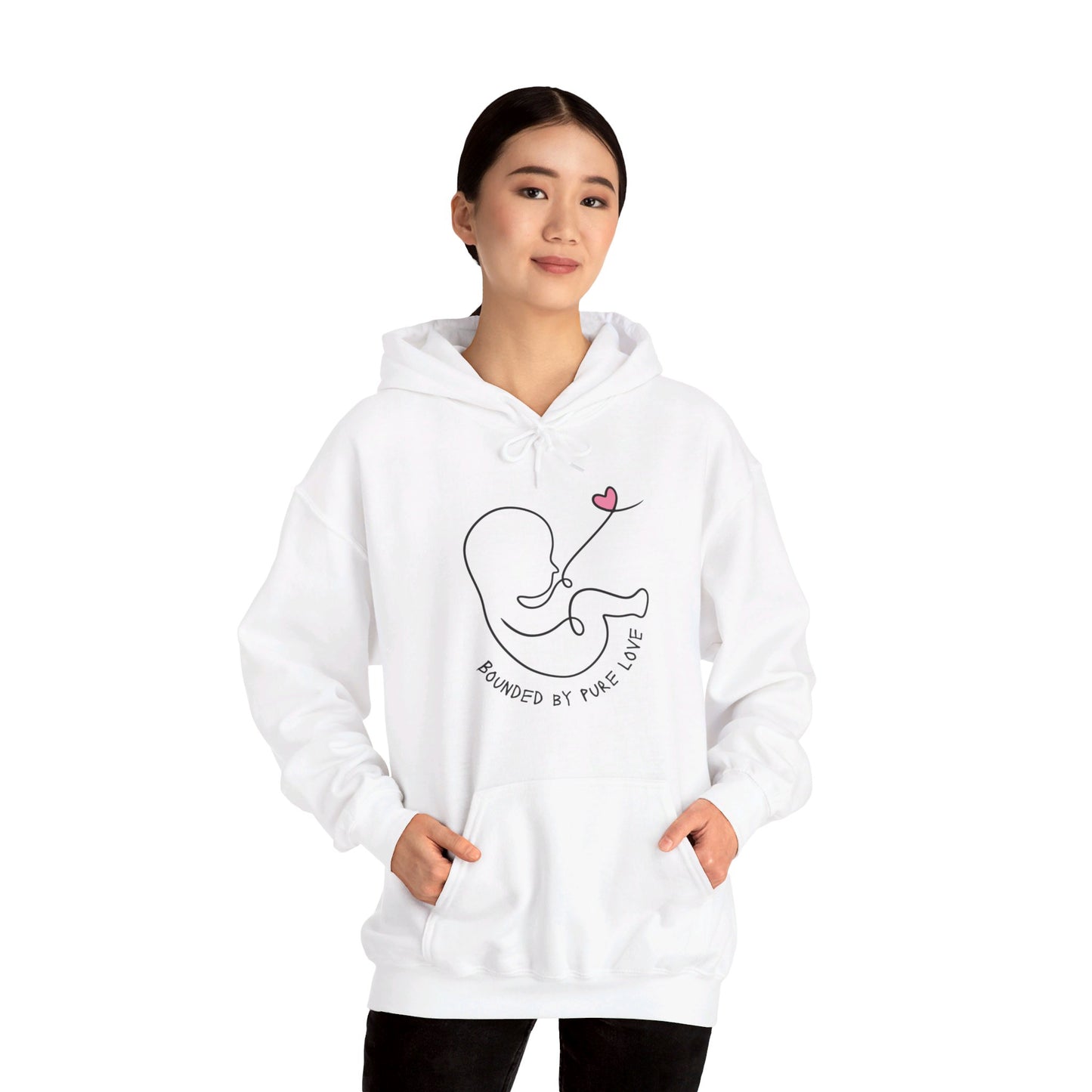 Unisex Heavy Blend™ Hooded Sweatshirt-Bounded by pure love