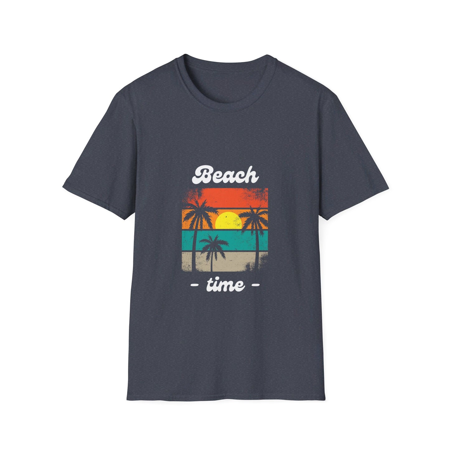 Unisex Softstyle Summer Beach time t-shirt