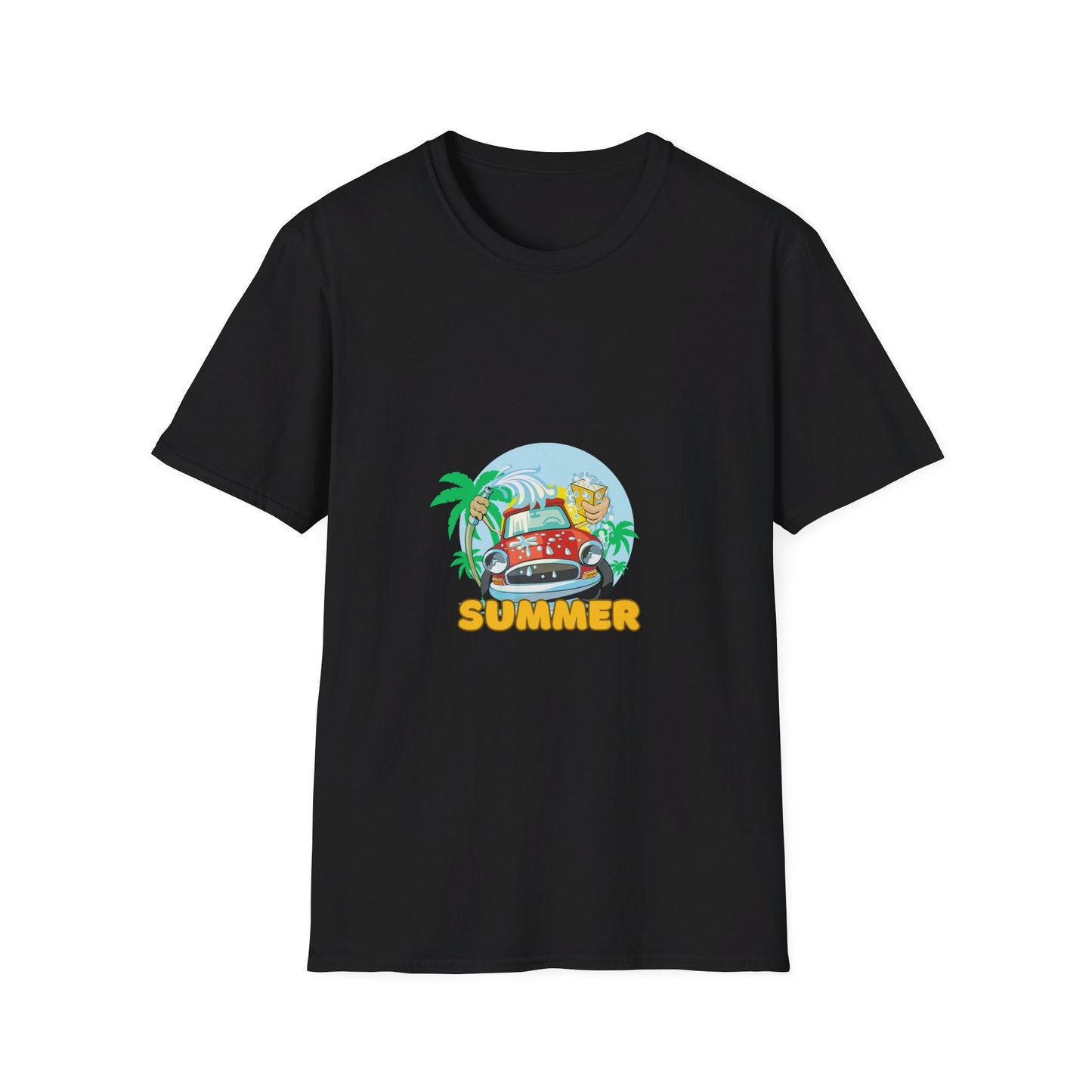 Unisex Softstyle Summer car-time t-shirt