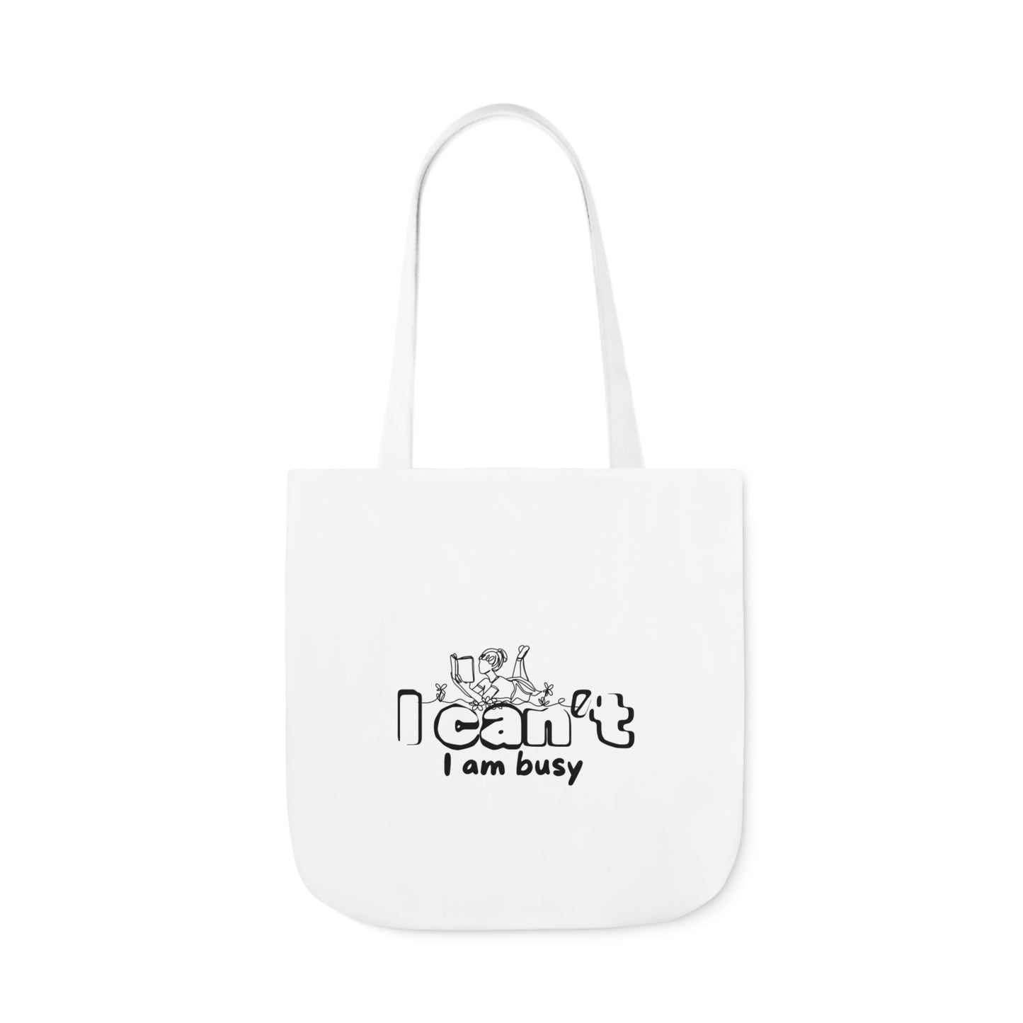 Canvas Tote Bag, 5-Color Straps