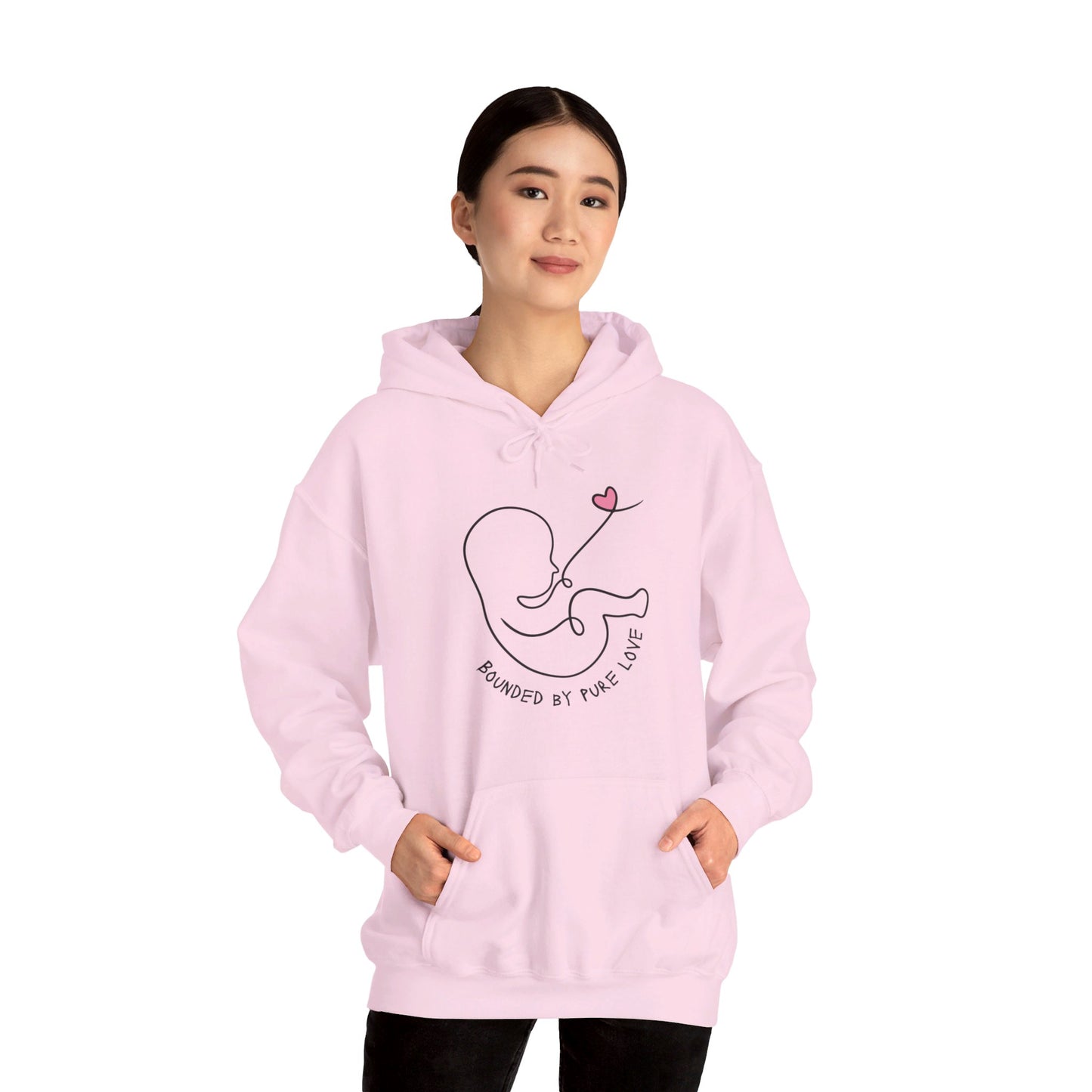 Unisex Heavy Blend™ Hooded Sweatshirt-Bounded by pure love