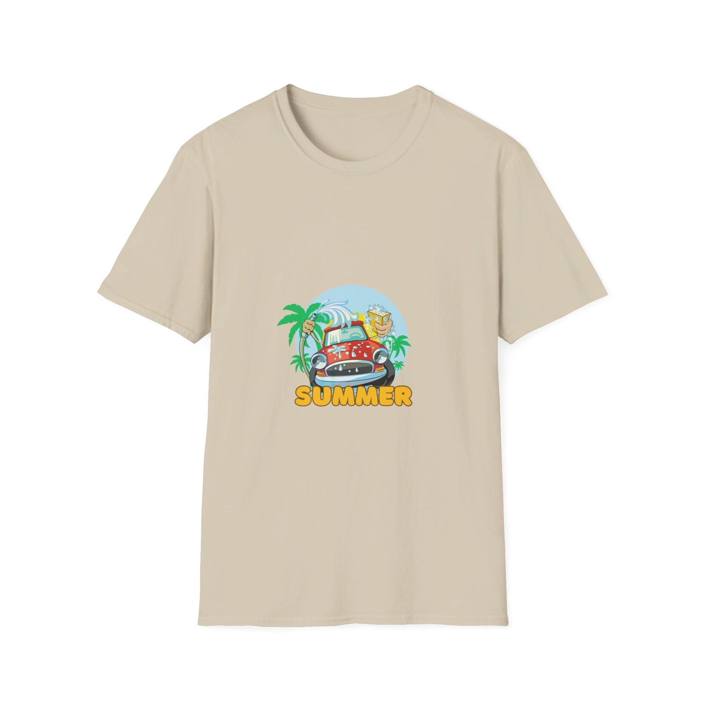 Unisex Softstyle Summer car-time t-shirt