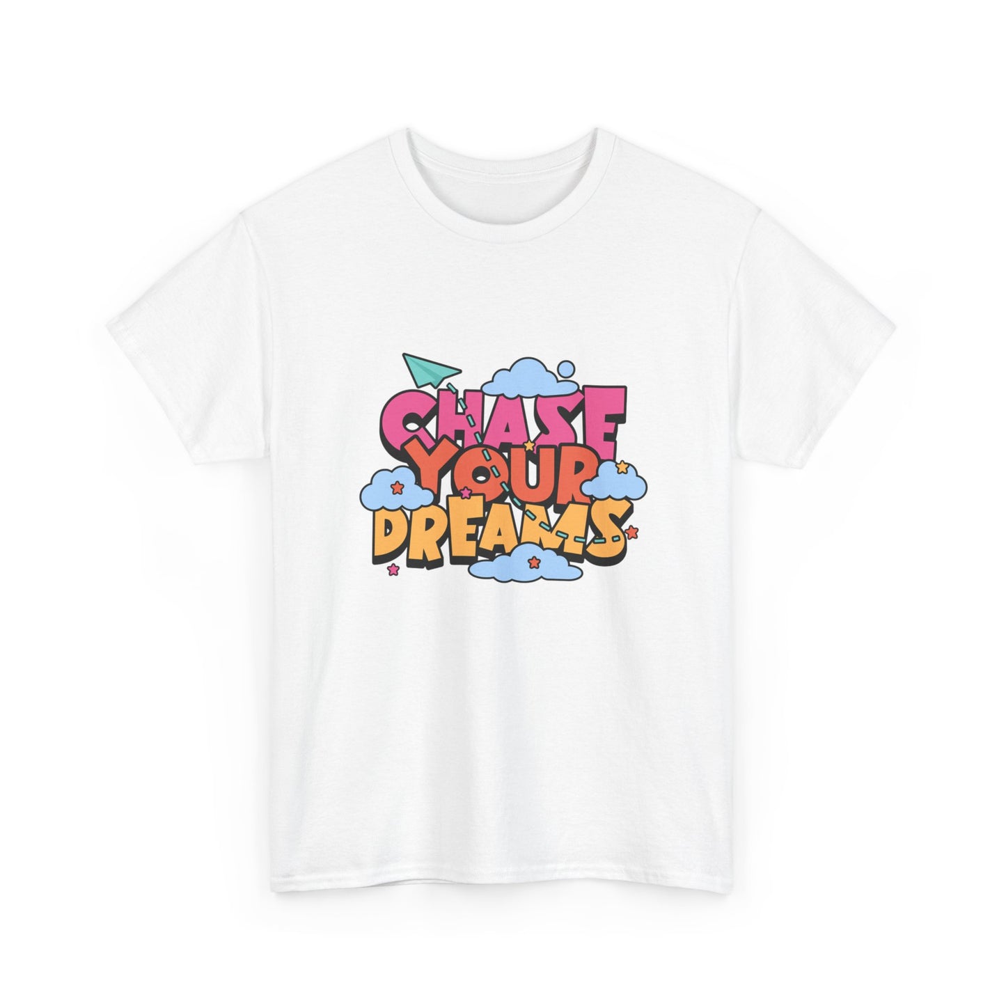 Unisex Heavy Cotton Tee - Chase Your Dreams- T-shirt