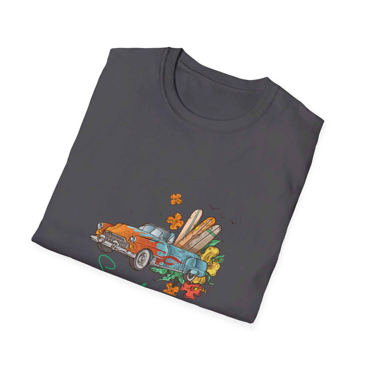 Unisex Softstyle Summer surfing t-shirt