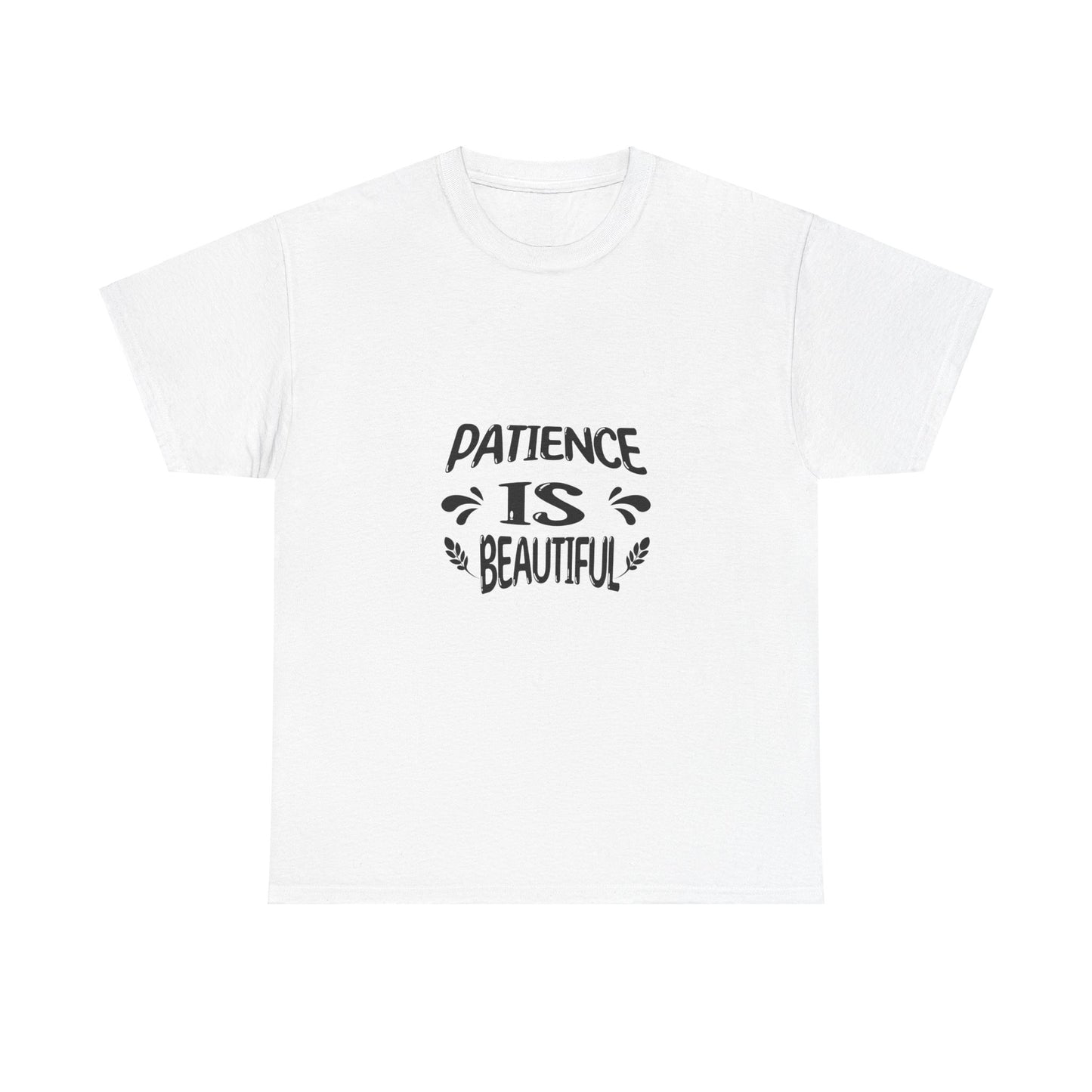 Unisex Heavy Cotton Tee - Patience is Beautiful - T-shirt