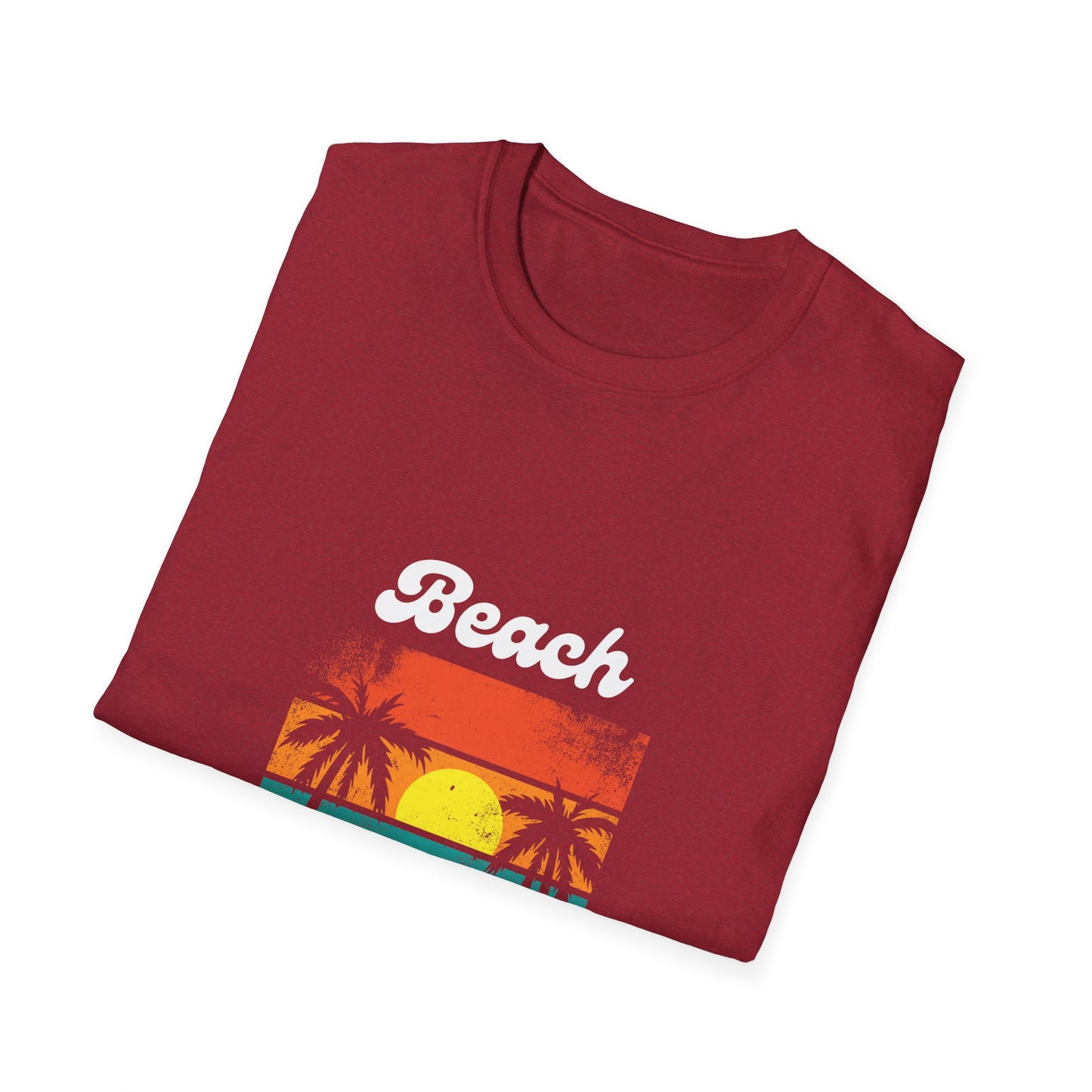 Unisex Softstyle Summer Beach time t-shirt