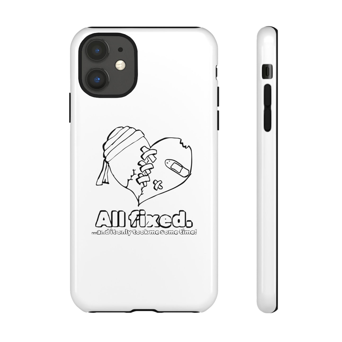 Tough Cases-iPhone cases-  All Fixed-Brocken Heart