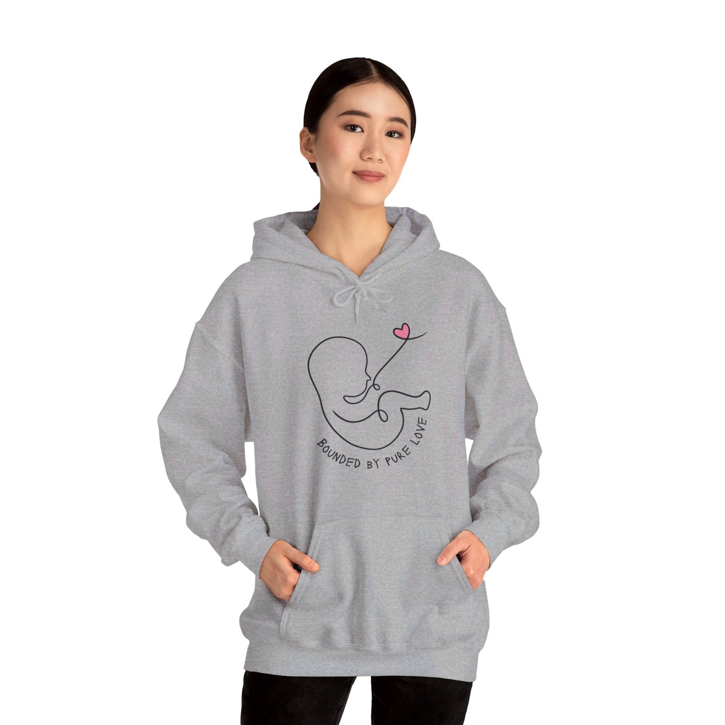 Unisex Heavy Blend™ Hooded Sweatshirt-Bounded by pure love