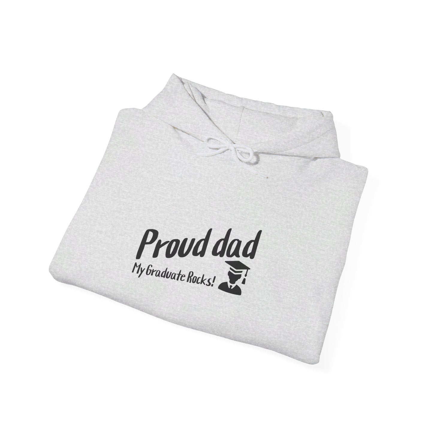 Unisex Heavy Blend™ Hooded Sweatshirt- Proud dad of graduate