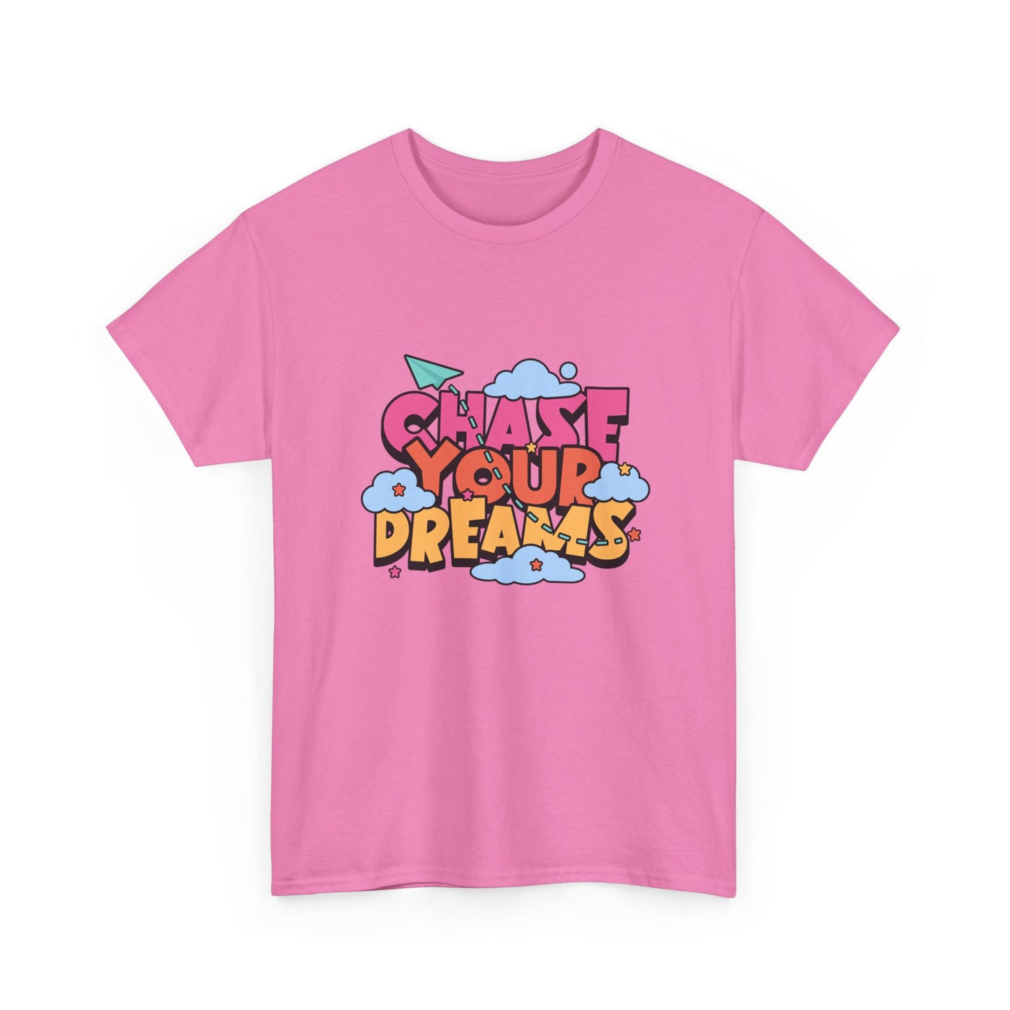 Unisex Heavy Cotton Tee - Chase Your Dreams- T-shirt