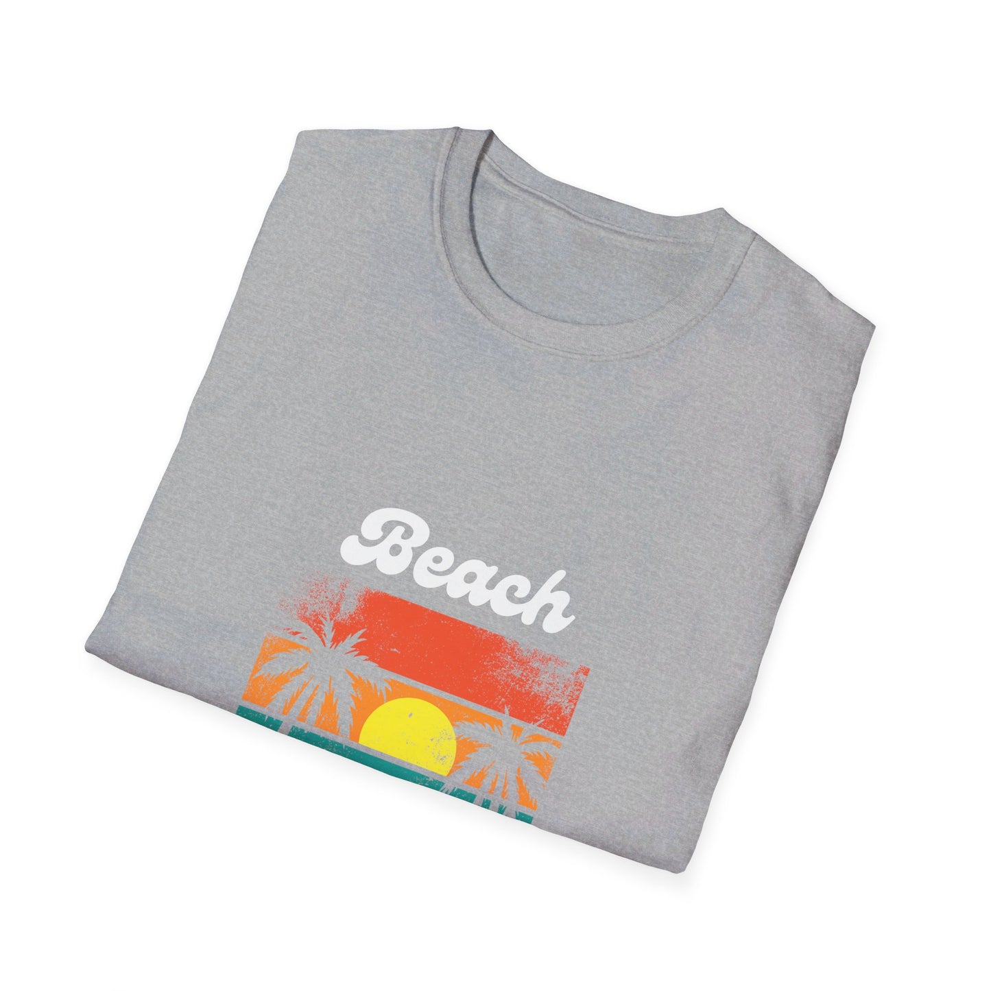 Unisex Softstyle Summer Beach time t-shirt