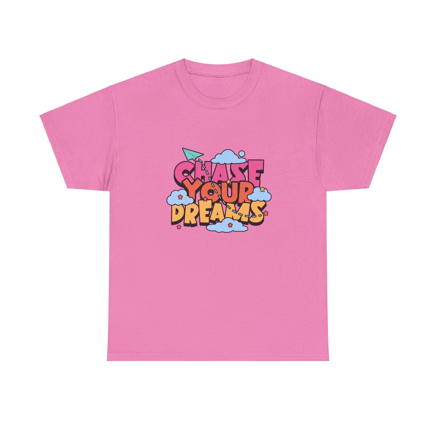 Unisex Heavy Cotton Tee - Chase Your Dreams- T-shirt