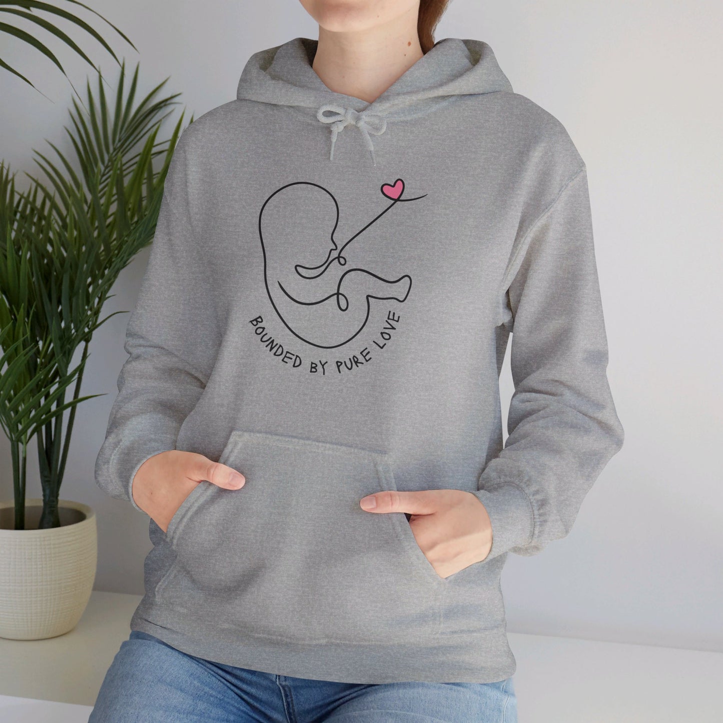 Unisex Heavy Blend™ Hooded Sweatshirt-Bounded by pure love