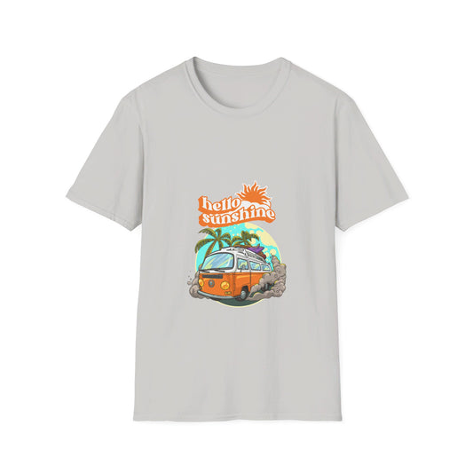 Hello Summer camper van t-shirt