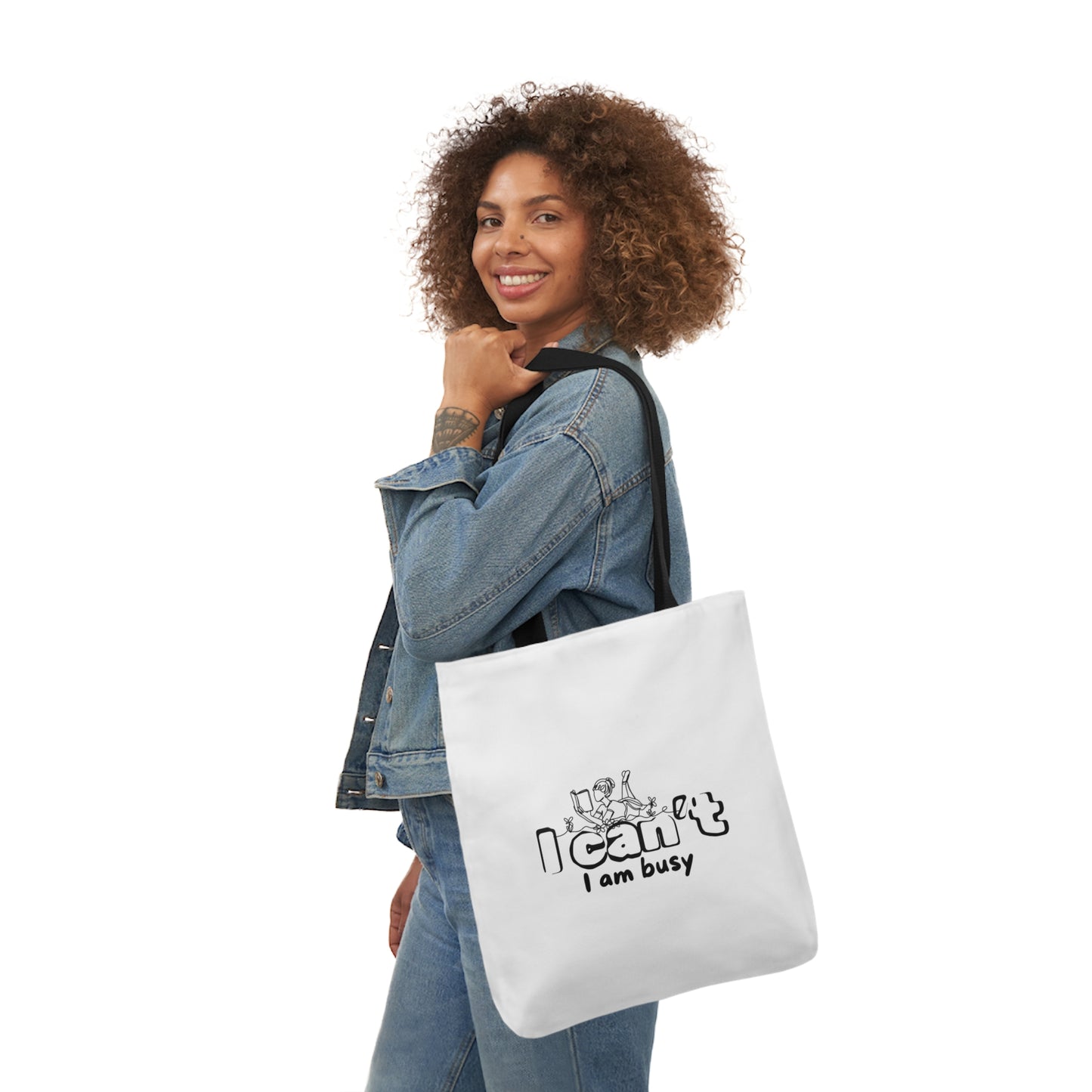 Canvas Tote Bag, 5-Color Straps