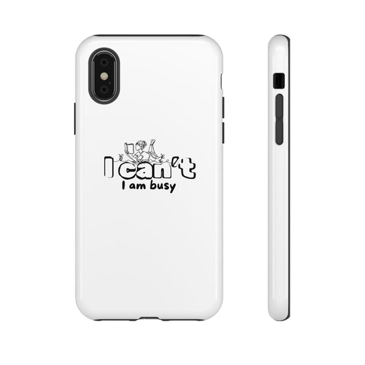 Tough Cases-iPhone cases- I can't aim busy