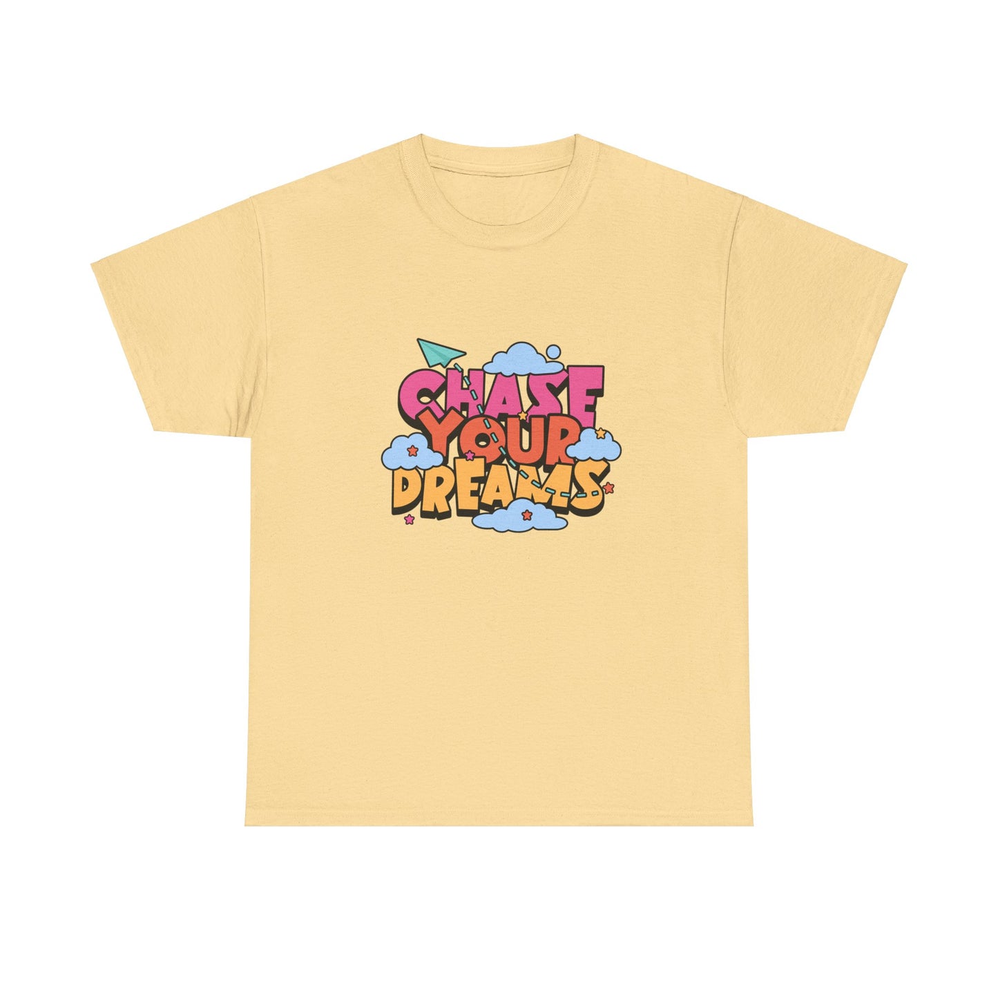 Unisex Heavy Cotton Tee - Chase Your Dreams- T-shirt