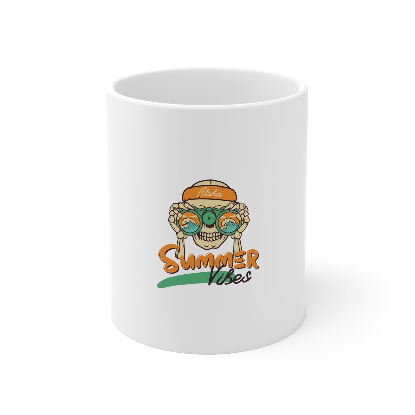 Ceramic Coffee Cups, 11oz, 15oz- Summer Vibes