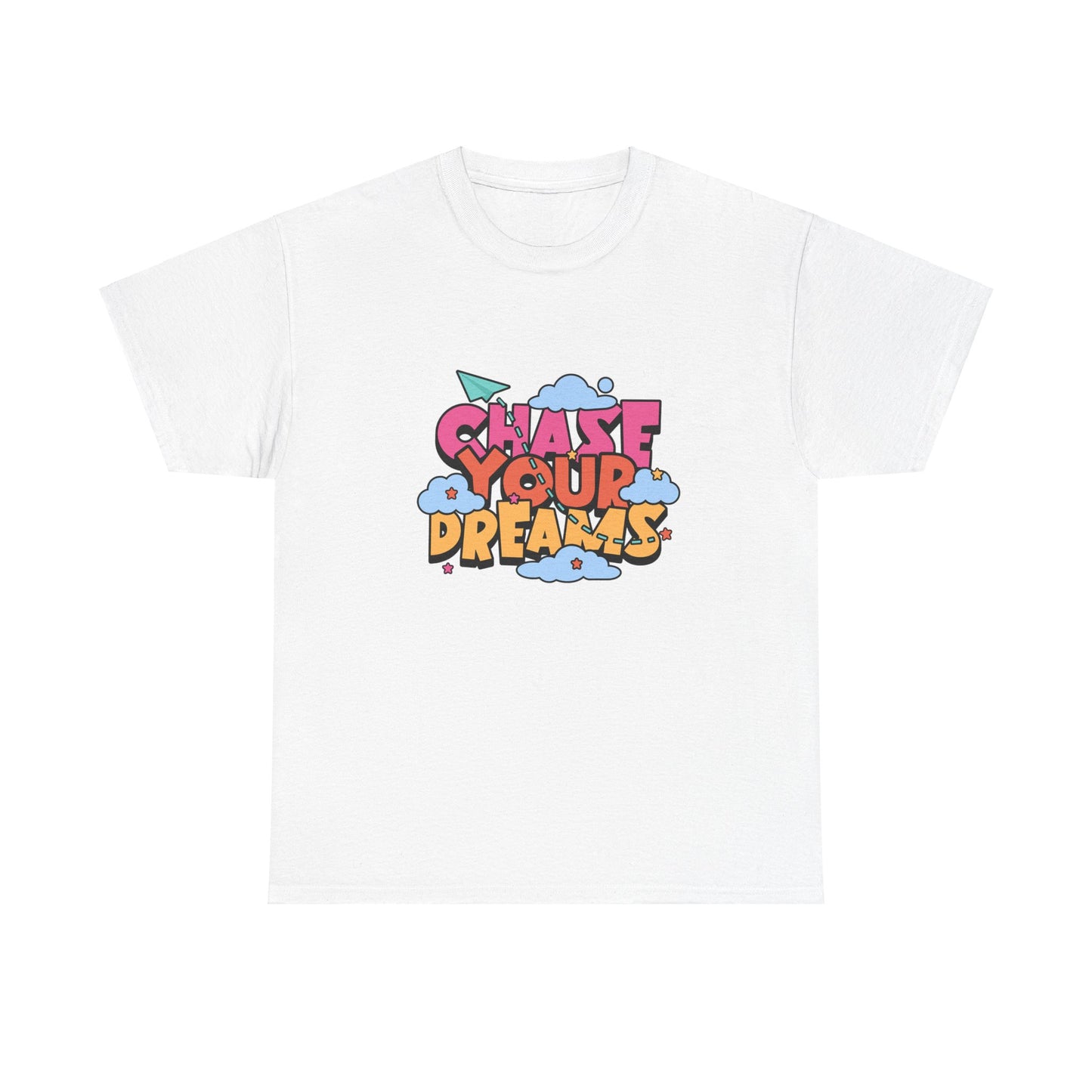 Unisex Heavy Cotton Tee - Chase Your Dreams- T-shirt