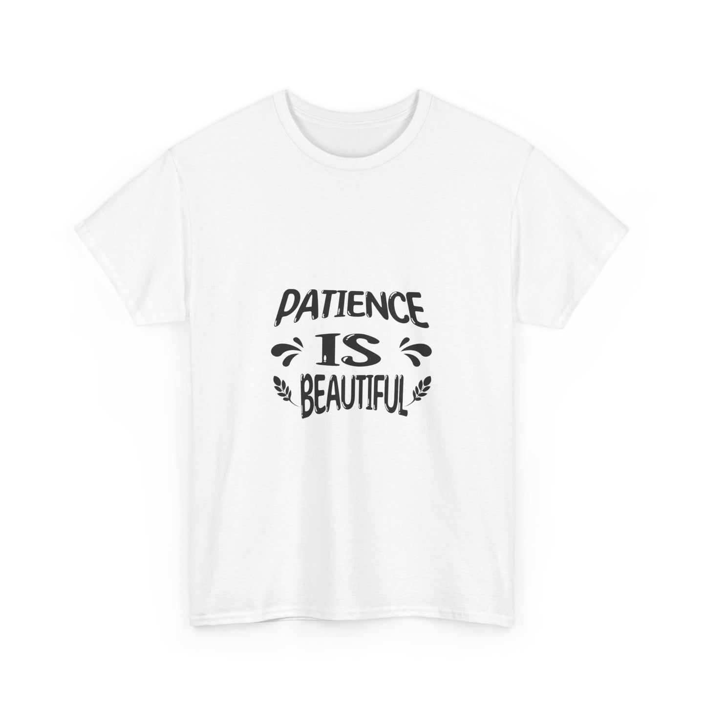 Unisex Heavy Cotton Tee - Patience is Beautiful - T-shirt