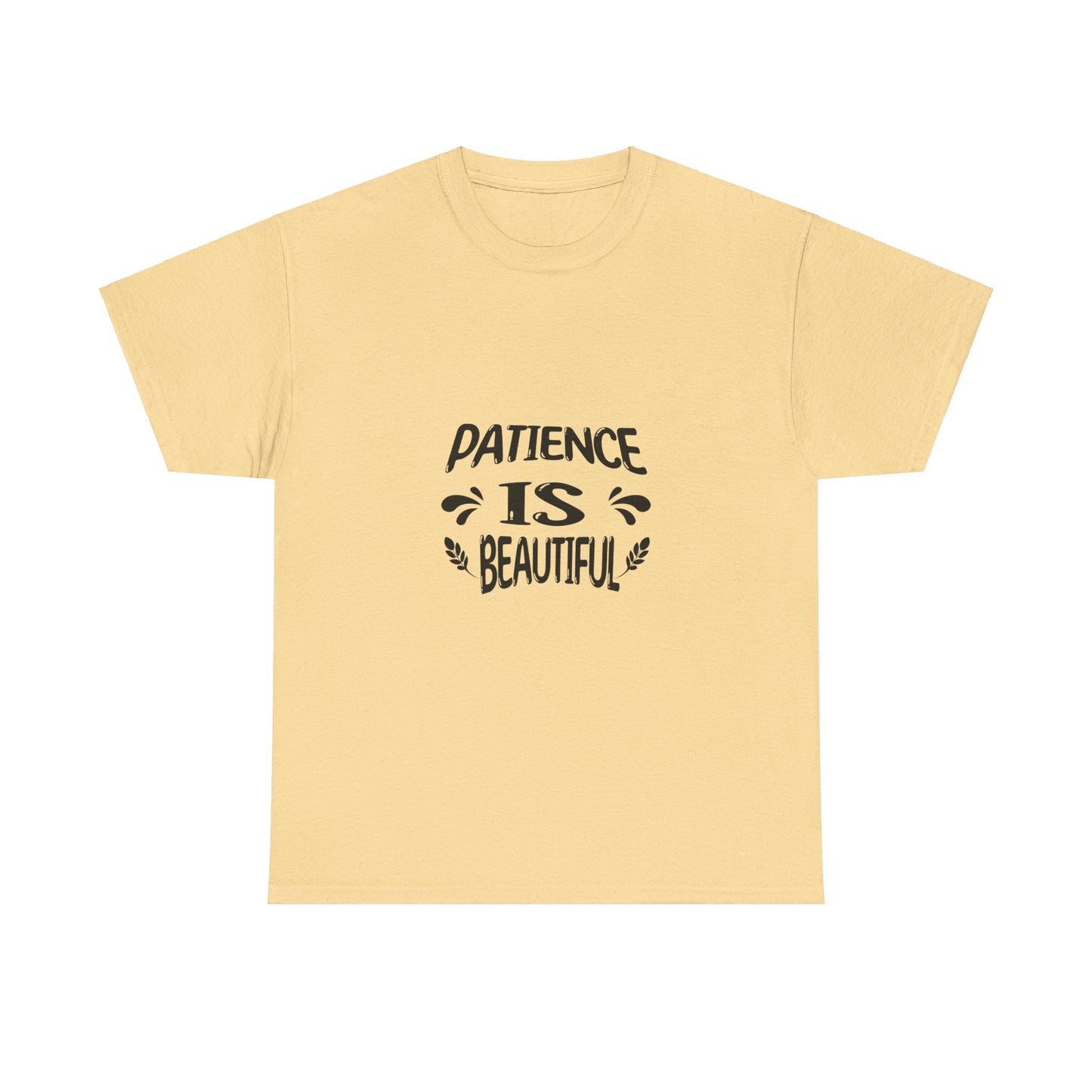 Unisex Heavy Cotton Tee - Patience is Beautiful - T-shirt