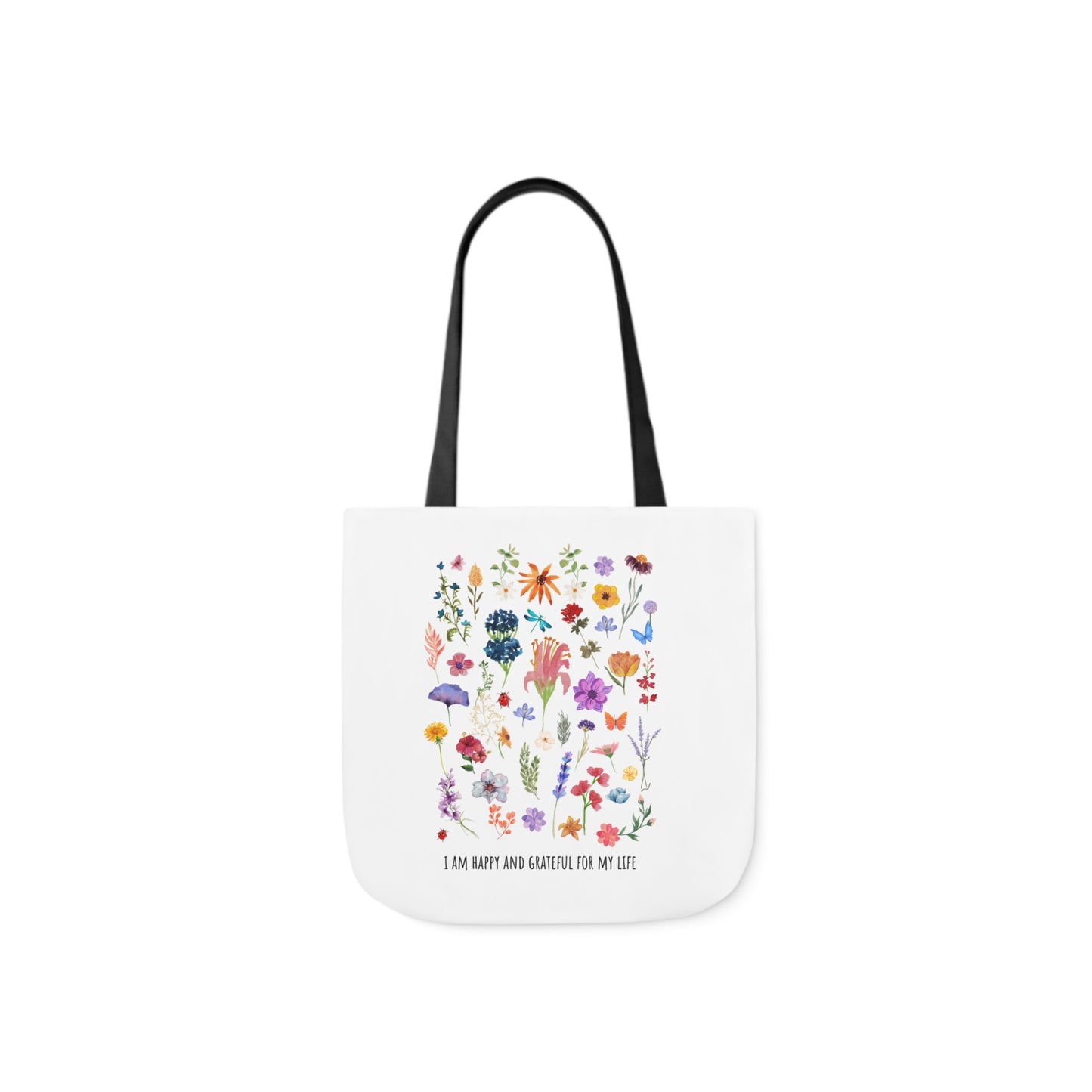 Canvas Tote Flowers