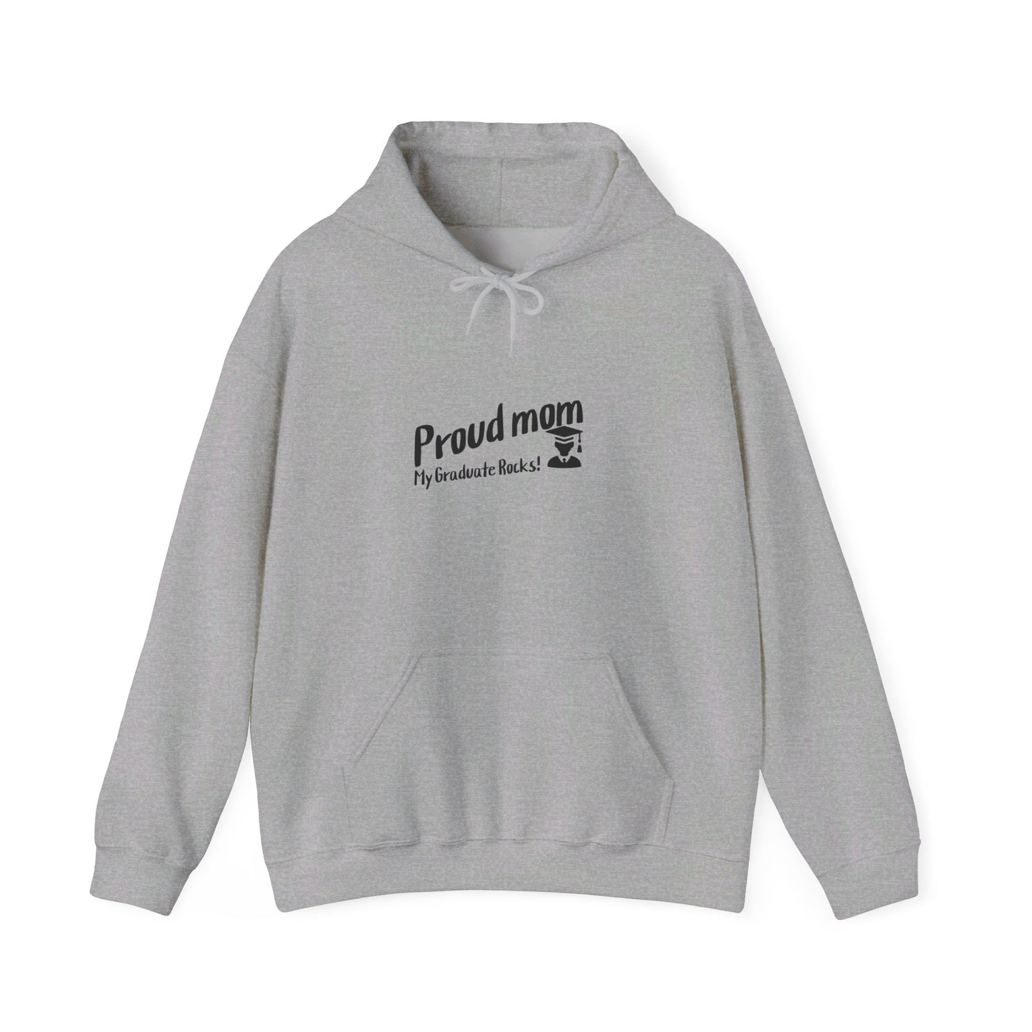 Unisex Heavy Blend™ Hooded Sweatshirt-Proud mom of graduate