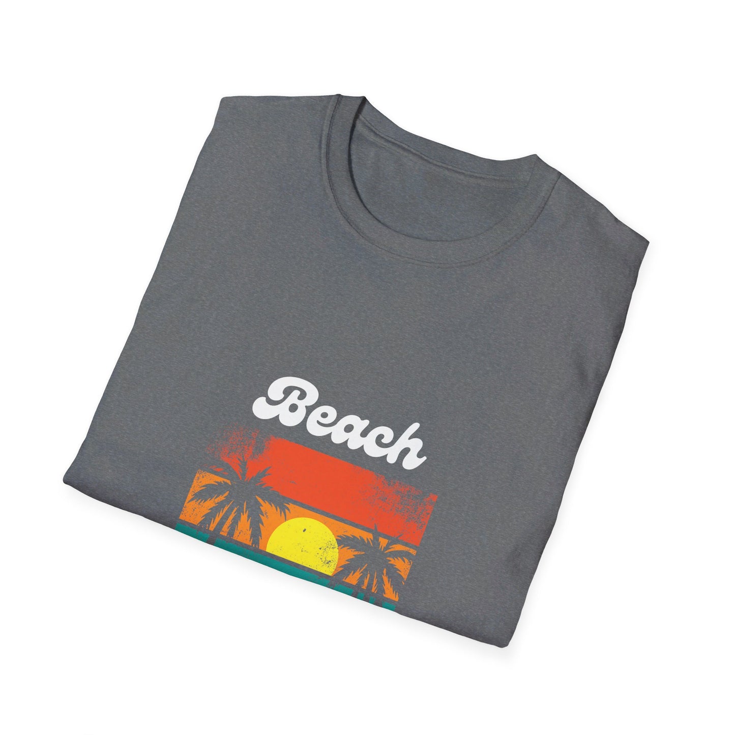 Unisex Softstyle Summer Beach time t-shirt