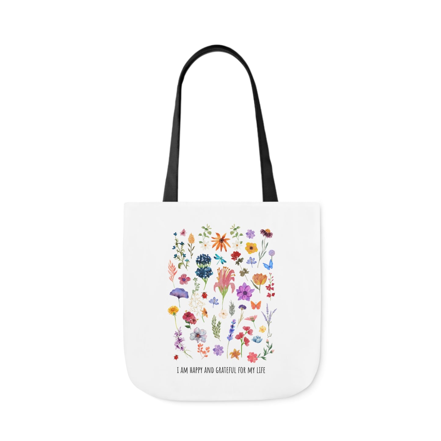 Canvas Tote Flowers